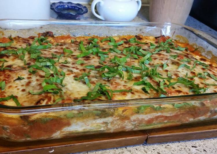 Zucchini lasagna