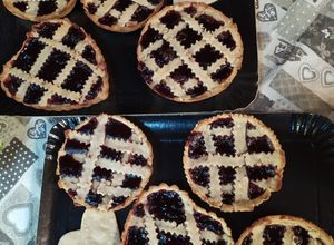Foto di Crostatine con farina di avena