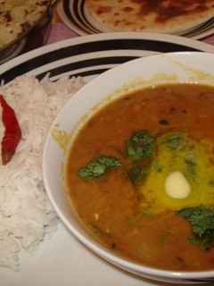 A picture of Homestyle Chickpea Curry from Northern India (Chana Masala).