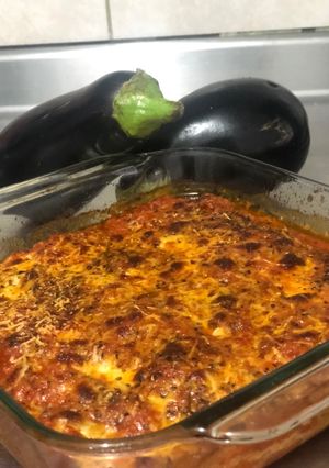 Una foto de Parmigiana de berenjenas 🍆