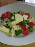 Padron and Tomato Salad