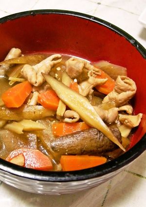 A picture of Easy, Quick and Tender Simmered Giblets in the Pressure Cooker.