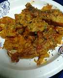 Pork vindaloo with cauliflower