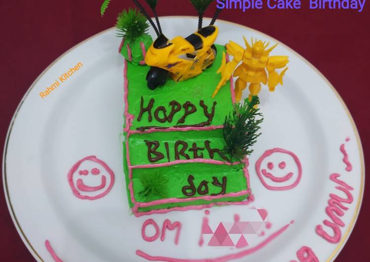 Langkah Mudah untuk Membuat Birthday Cake ekonomis, Bikin Ngiler