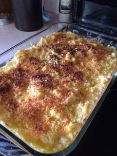 A picture of Baked Mac & Cheese.