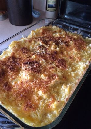 A picture of Baked Mac & Cheese.