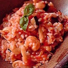 A picture of Seafood Risotto (Italian Trattoria Style).