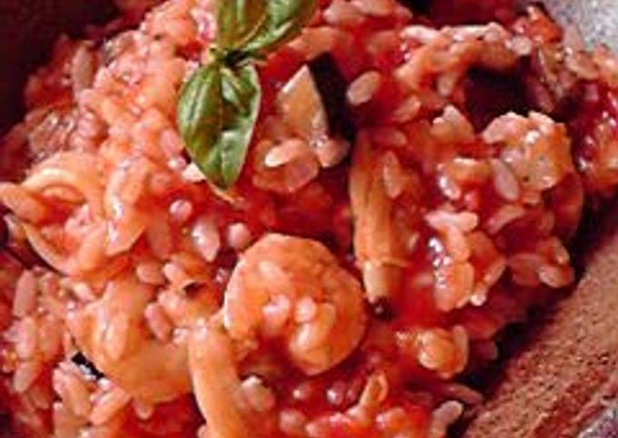 Seafood Risotto (Italian Trattoria Style)