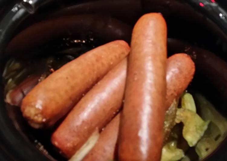 Recipe of Any-night-of-the-week Crock Pot Kielbasa