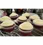 Easy Way Prepare Red Velvet Cupcakes &amp; Cream Cheese Topping the So Delicious Tasty