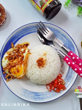 Langkah Gampang Membuat Resep Nasi Telur Ceplok Pontianak Viral yang Uenak Anti Ribet, Lezat Sekali