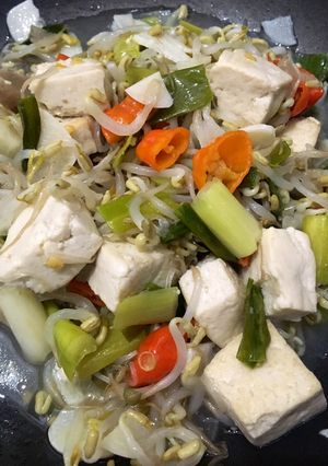 Foto resep Tumis toge tahu