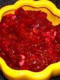 Cranberry orange relish