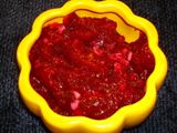 Cranberry orange relish