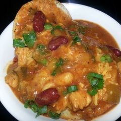 A picture of Chicken chili.