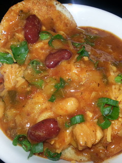 A picture of Chicken chili.