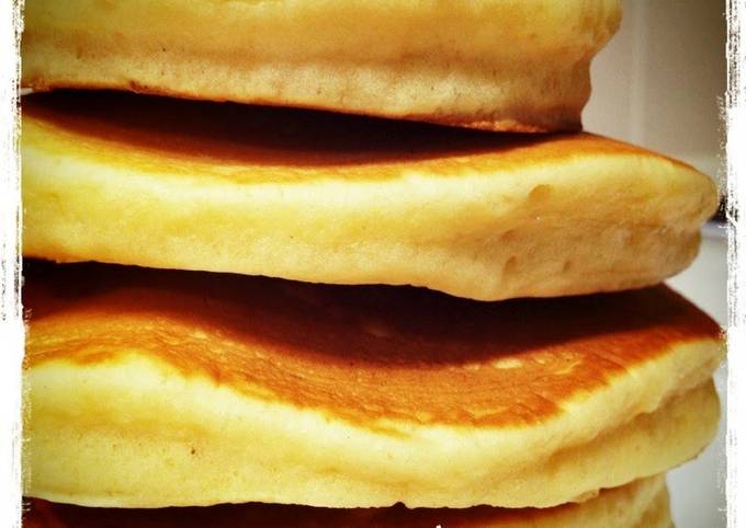 Recipe of Ultimate Easy! The Golden Rule of Fluffy Pancakes