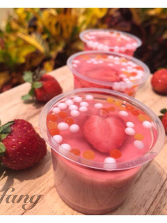 Foto resep Strawberry 🍓 Pudding