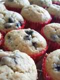 Mini blueberry muffins