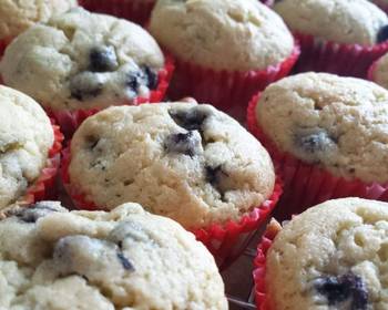 Popular Cuisine Mini blueberry muffins Yummy