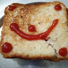 A picture of Onion sandwich.