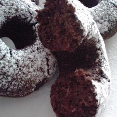 A picture of Low Calorie Tofu and Okara Baked Donuts.