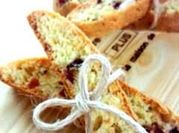 A picture of biscotti with liquor