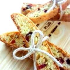 A picture of Rum Scented Fruity Biscotti.