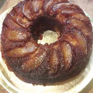 Torta de manzana invertida !