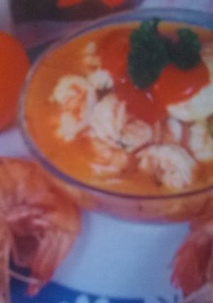 Una foto de Cebiche de camarón