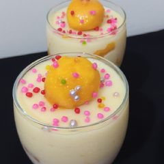 A picture of Mango Delight 🍪🍮.