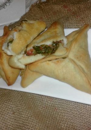 صورة لوصفة فطاير السبانخ المميزة
