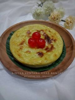 Foto resep Bingka Kentang Khas Banjar #pr_kentang #pr_masakankentang