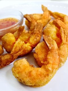 Una foto de Langostinos crujientes