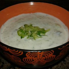 A picture of Yogurt-Cucumber-Salad!.