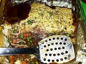 A picture of carrot, cauliflower, peas