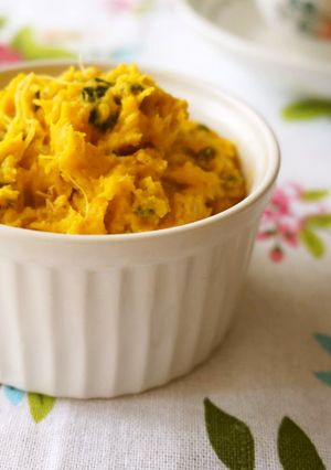 A picture of Deli-style Kabocha Squash Salad.