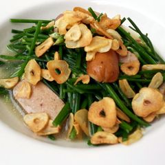 A picture of Sausage And Chives With Garlic.