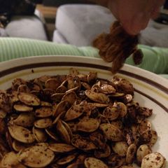 A picture of Spicy Pumpkin Seeds.