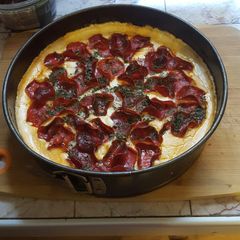 Pizza dip A picture of Pizza dip.