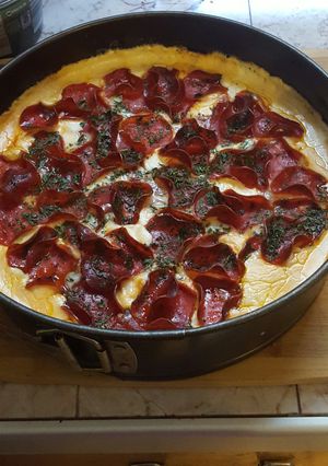A picture of Pizza dip.