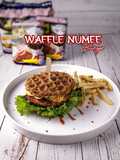 Waffle numee burger