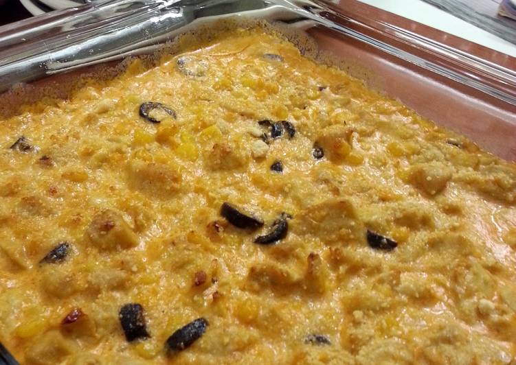 Recipe of Super Quick Homemade Ayah&#39;s Creamy Chicken and Olives Casserole