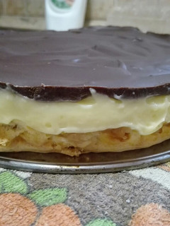 Őszi almás vaníliakrémes torta 😊😊 recept fotója