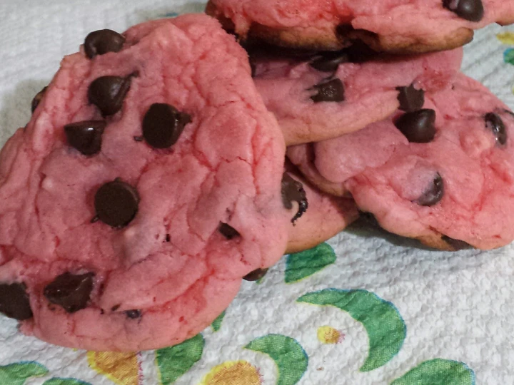 Easy Steps Prepare|Recipe} Easy Strawberry Chocolate Chip Cookies the Can Spoil the Tongue, Really Delicious