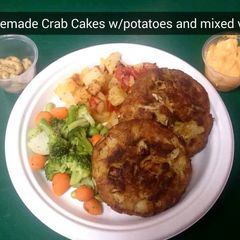 A picture of Baked Crab Cakes.