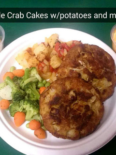 A picture of Baked Crab Cakes.