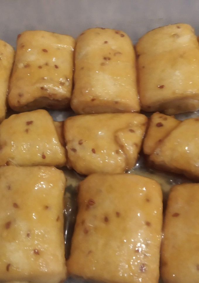 Una foto de Pestiños o dulces de anís al horno con sirope de Agave