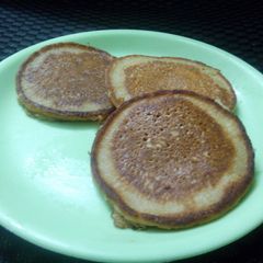 A picture of Whole wheat healthy pancakes.