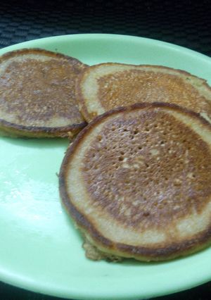 A picture of Whole wheat healthy pancakes.
